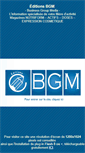 Mobile Screenshot of editionsbgm.fr